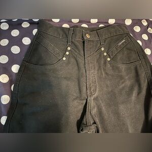 Vintage Rockies Black Denim Pants Women’s size 29/9